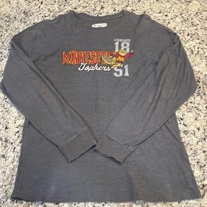 Champion Brand NCAA Minnesota Gophers Long Sleeve Mens XL Shirt